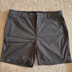 Nike Men's Dark Gray Flat Front Shorts